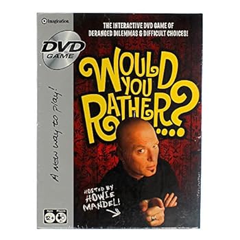Toy Would You Rather DVD Game Book