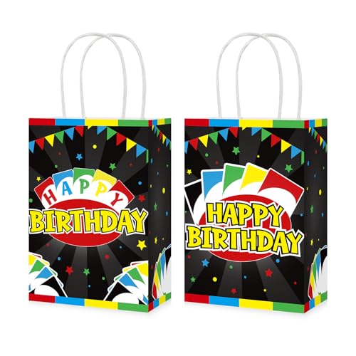Sac en papier coloré pour cartes à jouer étui rangement loisirs