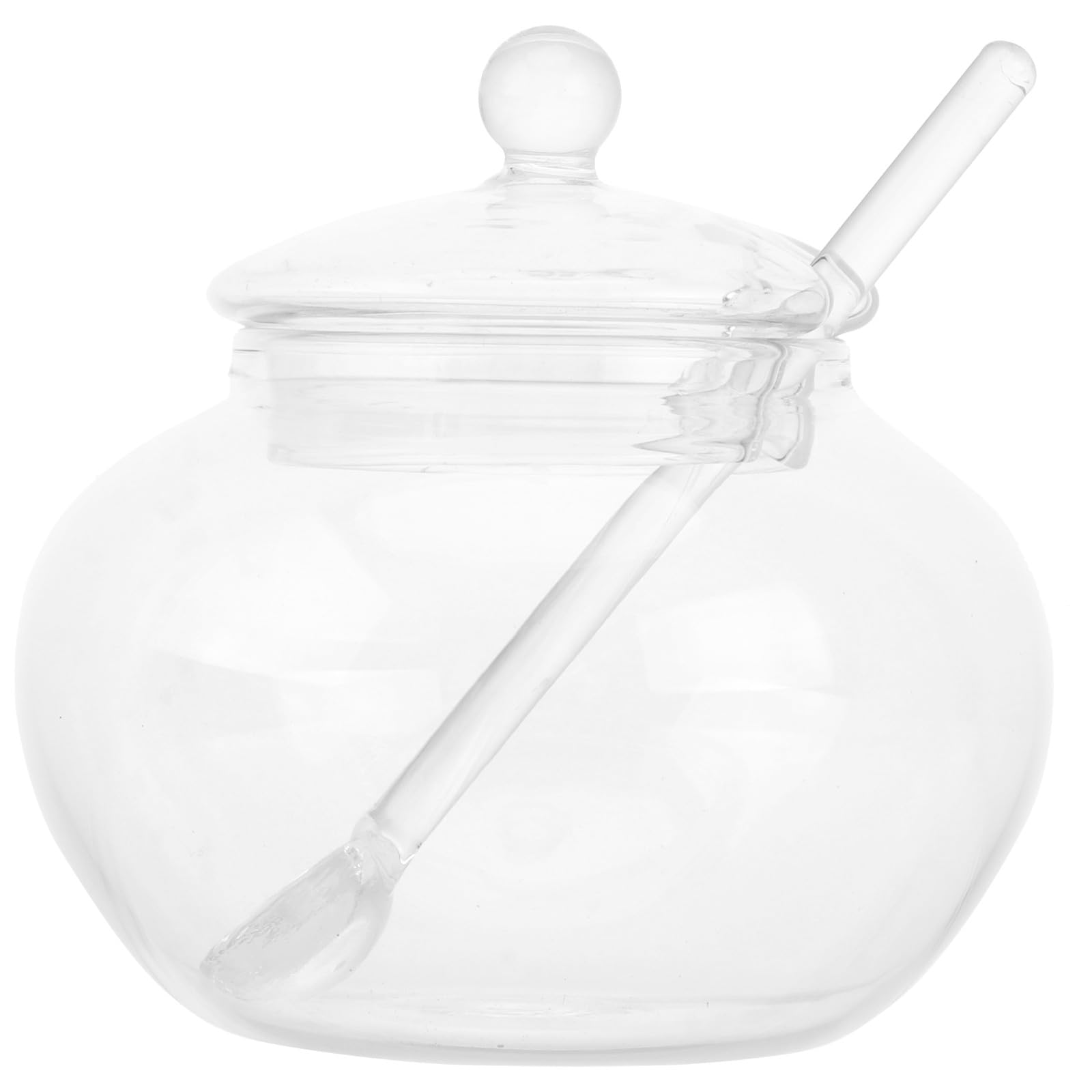 Tarros de vidrio Healeved juego de 2 botes de cocina con cucharas para especias