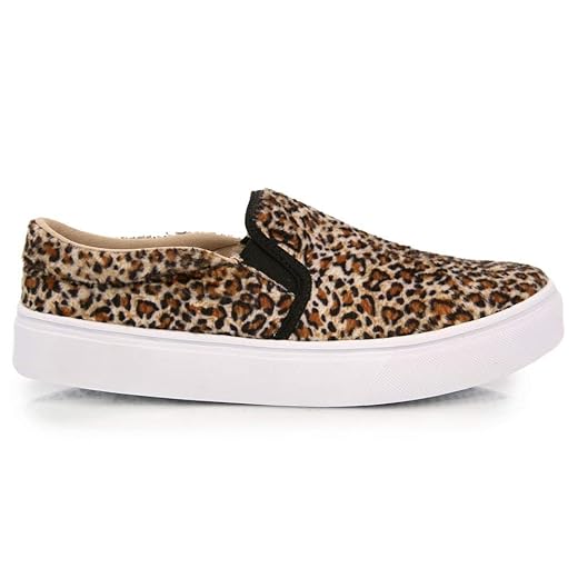 Tênis Slip On Feminino Casual Calce Fácil Prático Sem Cadarço