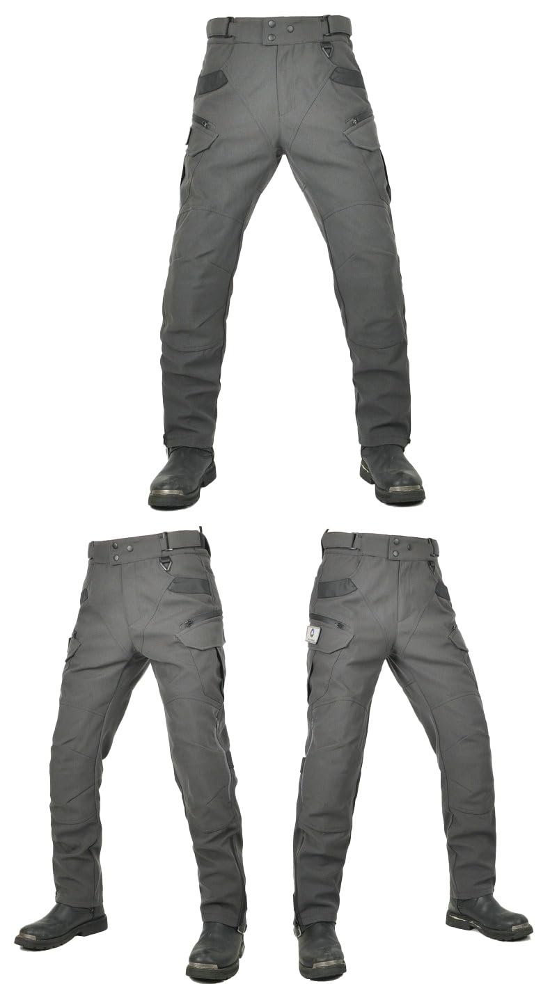 Pantaloni Da Moto Impermeabili Da Donna Jeans Da Moto Avventurosi Protezioni Regolabili for Tutte Le Stagioni