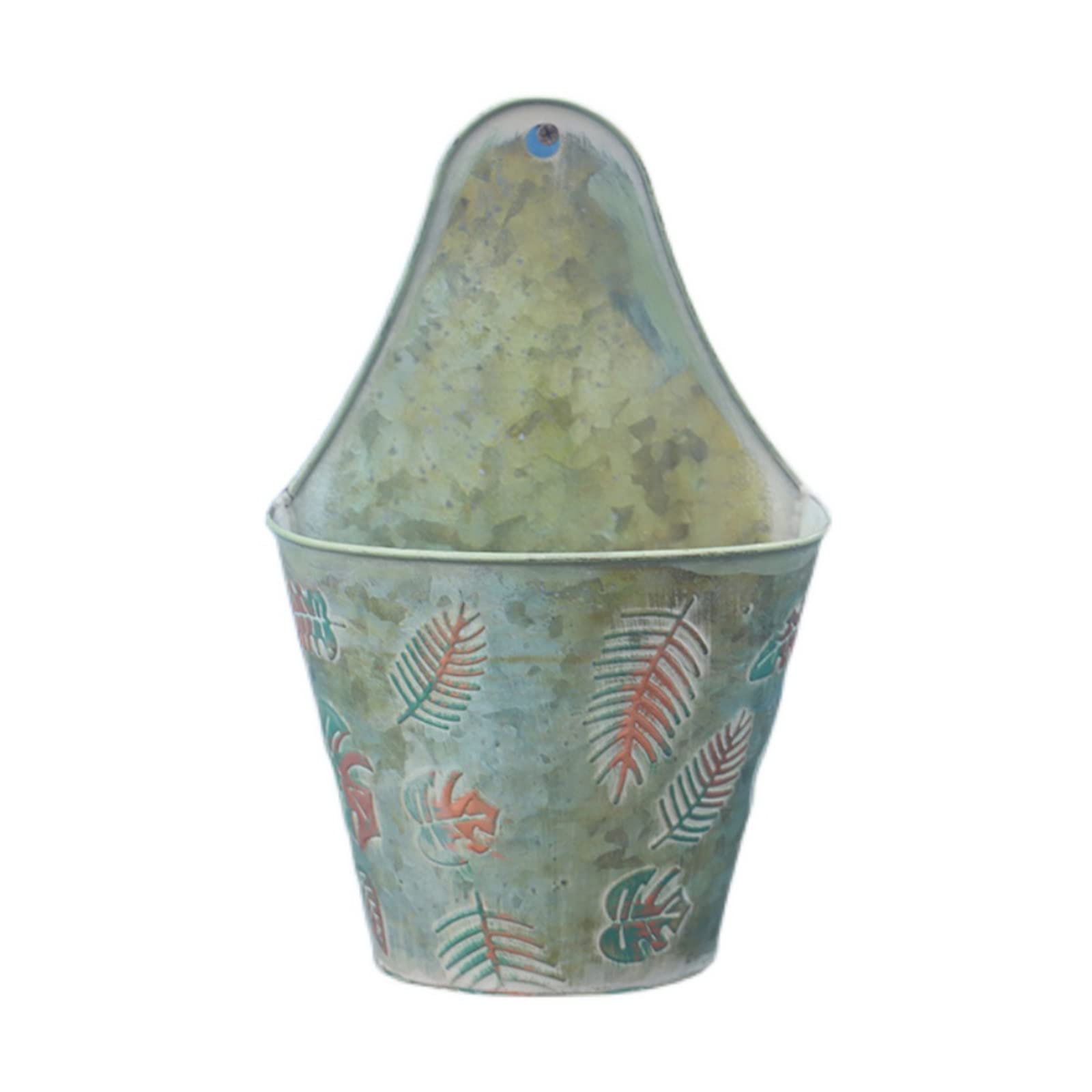 HASMI Jardiniere Balcon Pot de Fleur de Fer en métal Suspendu Planteur Suspendu Jardinage Mural de Jardin garçon de Fleurs for Balcon extérieurs Balcon Patio Pot Suspendu Plante Interieur