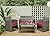 SUNLEI Multi Pieces Outdoor Patio Furniture Sets Conversation Sets Rattan Chair Wicker Set,Glass Table,Outdoor Indoor Use Backyard Porch Garden Poolside (Grey, 4 PCS-Red Cushion)
