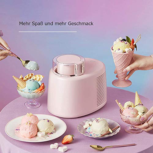 Heim-Eismaschine Machen Sie Köstliche Eiscreme-Sorbets, Tragbare Elektronische Gefrorener Joghurt-Maschine Für Den… – Bild 3