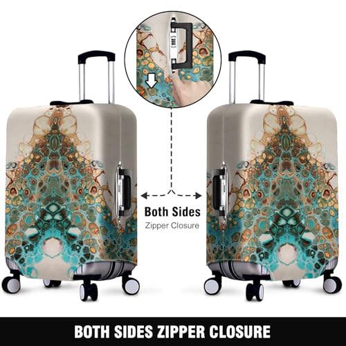 Travel Luggage Cover Suitcase Protector Scratch-Resistant Fit Not Included Suitcase A Picture Of An Abstract XL-30-32in2