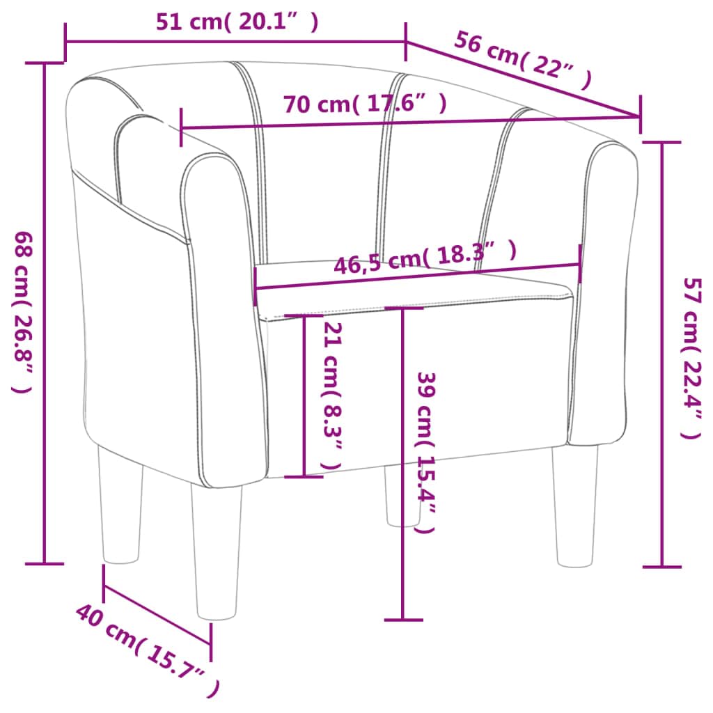 vidaXL Sillón, Silla Decorativa con Respaldo Reposabrazos, Butaca de Relax Descanso TV, Asiento para Salón Oficina Dormitorio, Terciopelo Rosa