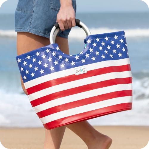 Image of Swig Life Loopi Large Waterproof Beach Tote Bag, Utility Carryall