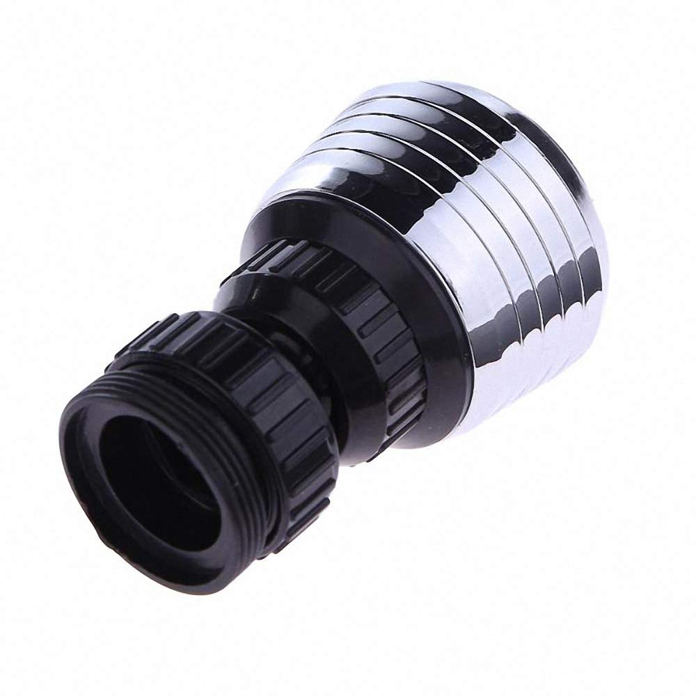 Universal Plastic Faucet Nozzle 360 Rotary Kitchen Faucet Shower Head Economizer Filter Water Stream Faucet Pull Out Bathroom — view 4