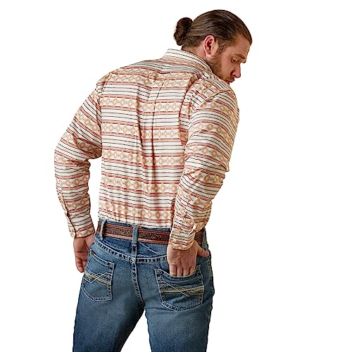 Ariat Men's Wrinkle Free Kaiser Classic Fit Button Down Darkest Indigo2