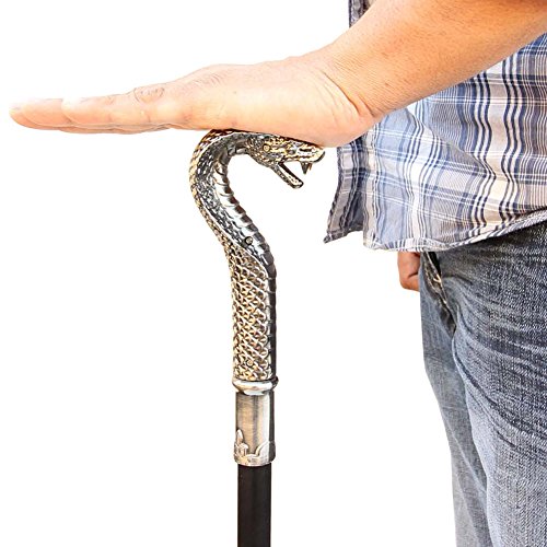 Snake Charmer King Cobra Walking Cane #TOP3