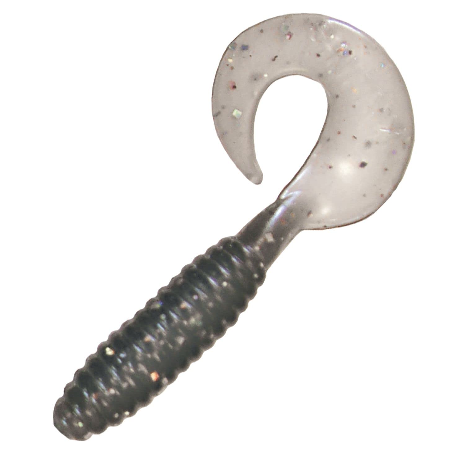 Kalin's 5G10-379 Lunker Grub Smoke Hologram, 5"