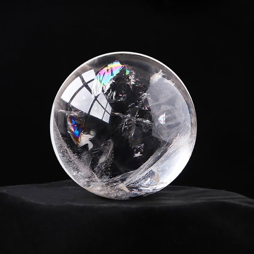 Amazon｜スタンド装飾的な透明な球体魔法のショットのための装飾的な