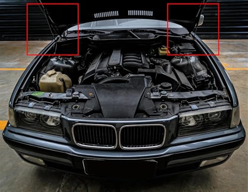 Vérin à gaz de capot à levage fluide pour BMW E36 Coupé - 4