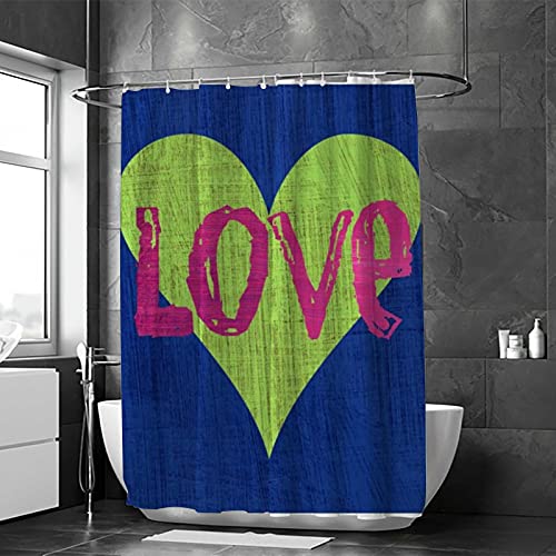 Rideau de douche polyester 168x183cm CHEHONG lavable pour baignoire - 3