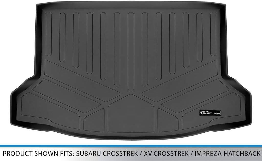 SMARTLINER Cargo Trunk Liner Floor Mat for 2016-2017 Subaru Crosstrek