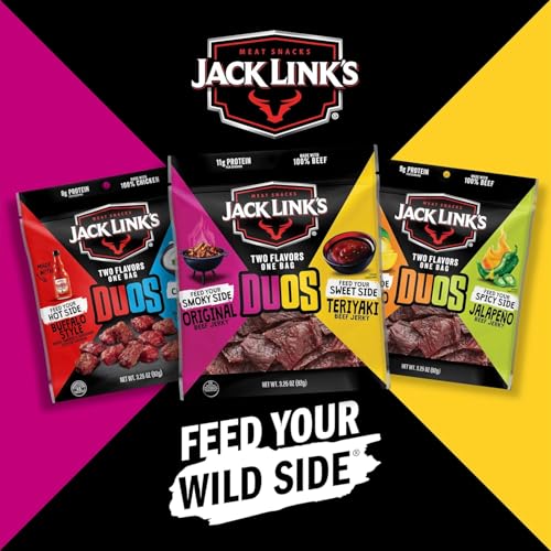 Jack Link's DUOs Original and Teriyaki Beef Jerky - (4 Pack) 3.25 oz - image 6