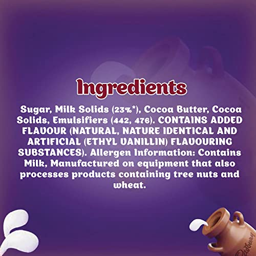 Image of Cadbury Dairy Milk Chocolate Bar Family Pack, 130 grams