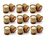 Cesta Diámetro 7,5 cm 9 x cesta de bambú Arroz cesta Mucha tamaño 7 x 7 cm, fijación stilechten Cocinar y servir de arroz