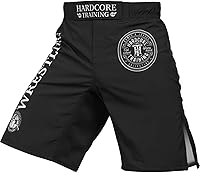 Vista 60 de Hardcore Training Pantalones cortos de lucha para hombre Boxeo MMA Combat BJJ Grappling Fitness Muay Thai Kickboxing No Gi