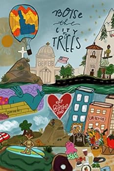 Boise Notebook-6x9 100 Pages College Ruled Journal