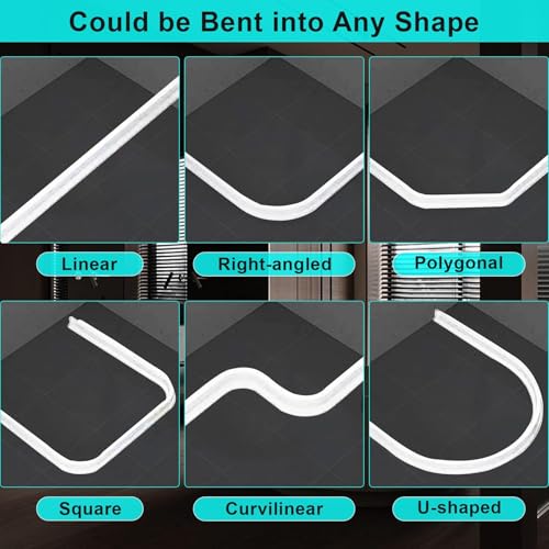 Image of Hi-Na 3ft /5ft /6ft /8ft10ft Collapsible Shower Threshold Water Dam Watei Barrier for Shower and Water Stopper Keeps Water Inside Water Threshold for Wet and Dry Separation (8ft)