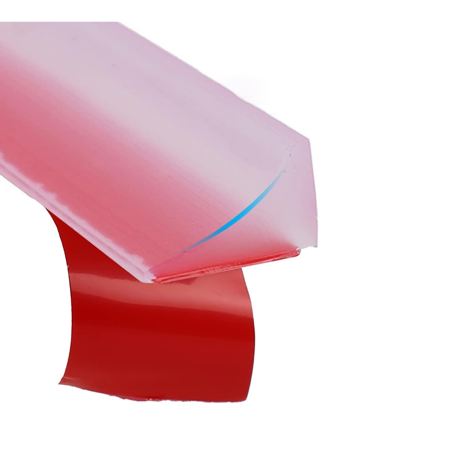 Yytcsjz Barriera Impermeabile in Silicone Autoadesivo, soglia Doccia Pieghevole Striscia Impermeabile barriera diga d'Acqua, per Striscia di ritenzione idrica del Bagno (Color : Clear, Size : 190cm)