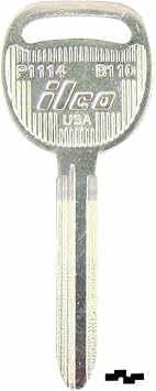 KABA ILCO P1114 NI BRS Chevy/GM Key
