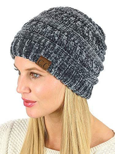 Image of C.C Exclusives Cable Knit Beanie - Thick, Soft & Warm Chunky Beanie Hats (HAT-20A)(HAT-30)(HAT-730) (YJ-816) (HAT-80)