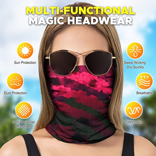 Image of JOEYOUNG Headwear, Bandana, Neck Gaiter Head Wrap Headband Balaclava Magic Scarf