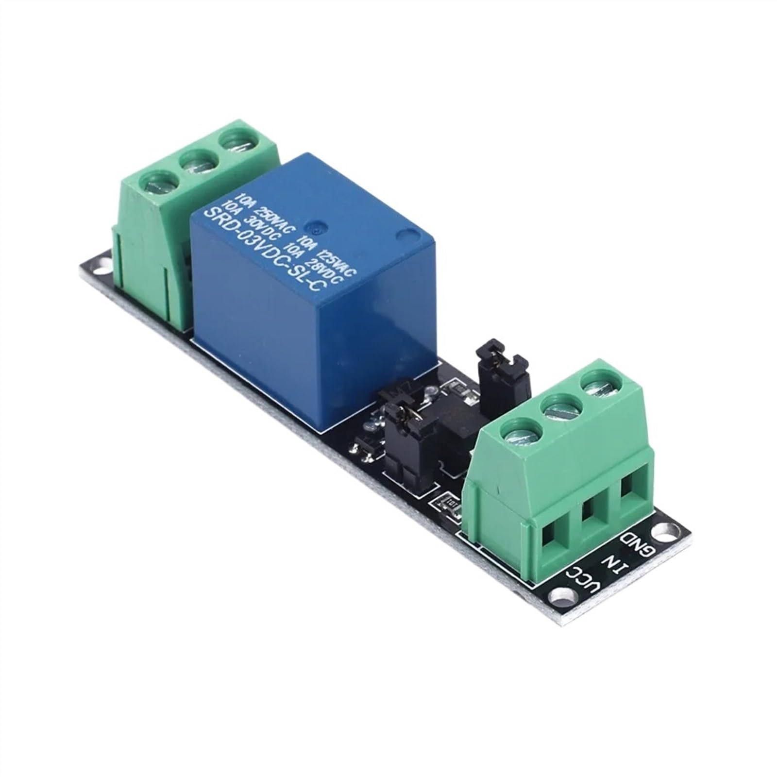 Module de relais à 1 canal, Module de commande d'entraînement isolé 3V, carte d'entraînement de haut niveau, 1 voie avec indicateur lumineux de sortie