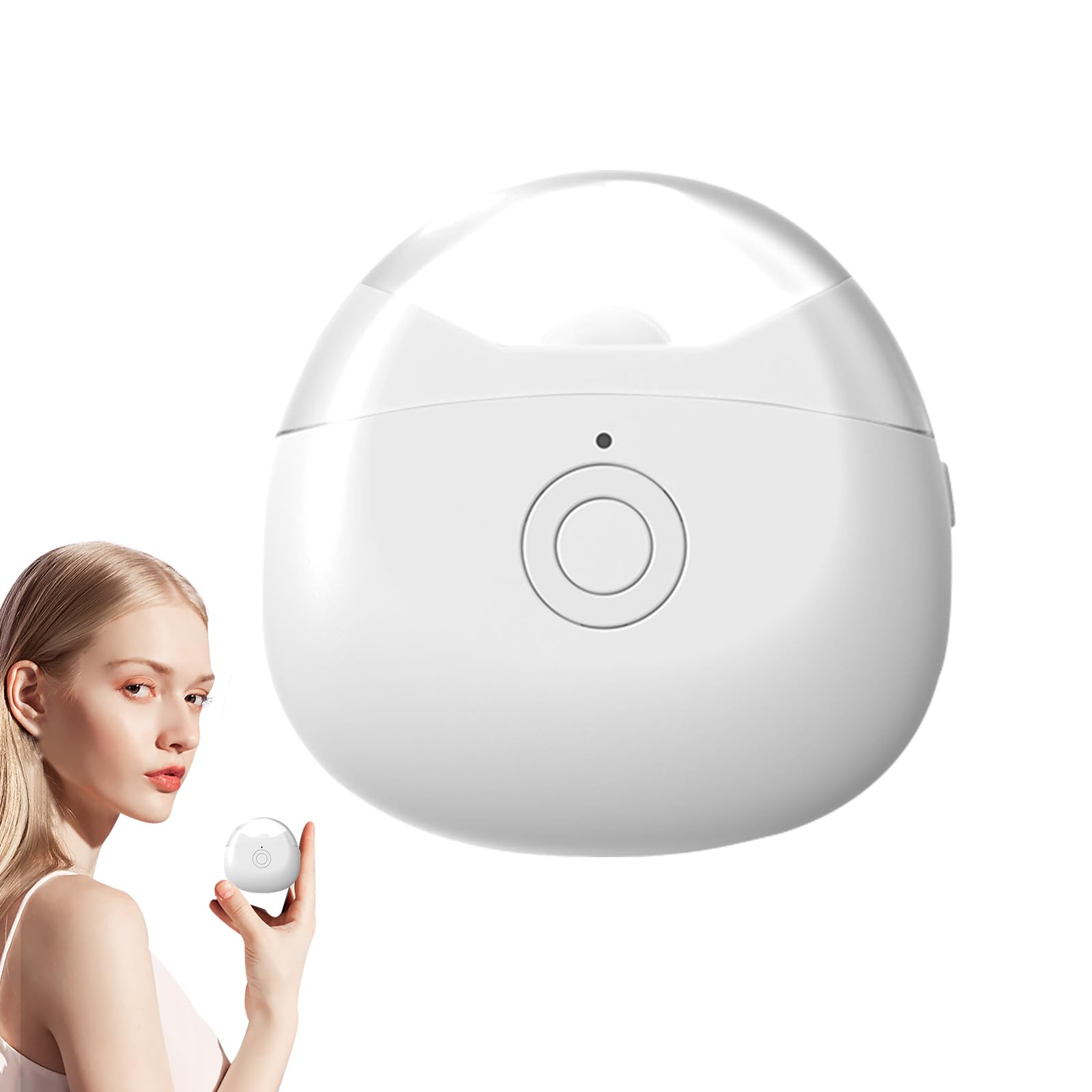 Electric Nail Clippers, Automatic Nail Clipper with 2 Adjustable Speeds, Cordless Rechargeable Fingernail Cutter with LED Light, Safety Electric Nail Trimmer for Adults, Children and Elders