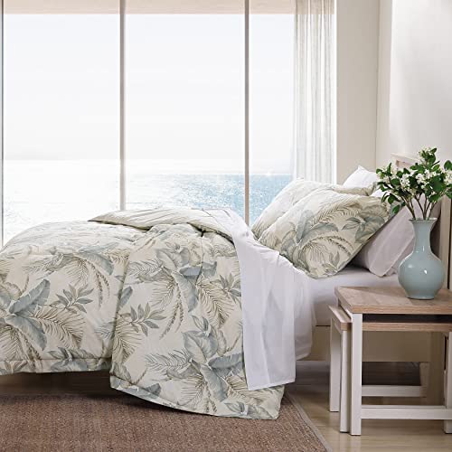 Image of Tommy Bahama - Tropical Queen Size Comforter Set with Matching Shams
