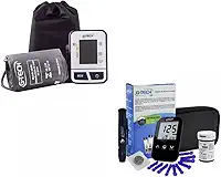 Kit Enfermagem Medidor De Pressão + Aparelho De Glicose