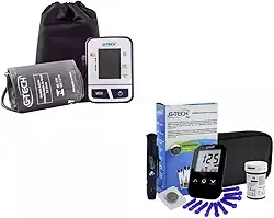 Kit Enfermagem Medidor De Pressão + Aparelho De Glicose