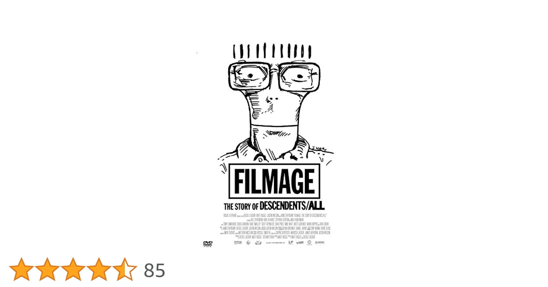 ミュージック FILMAGE: THE STORY OF DESCENDENTS/ALL FILMAGE:THE STORY OF DESCENDENTS/ALL ≪BOXAGE EDITION