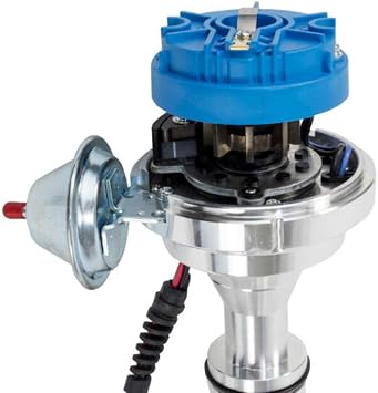 Top Street Performance JM7708BL Pro Series Ready-To-Run Distributor (Blue Cap)