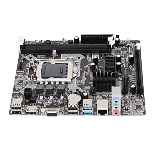 Gaming Motherboard Placa Base De Escritorio para Intel H81, Computadora Socket 1150 DDR3, Memoria DDR3 1066/1333/1600 De Un Solo Canal Doble, Placa Micro ATX, para Core I7 I5 I3 para Pentium Celeron