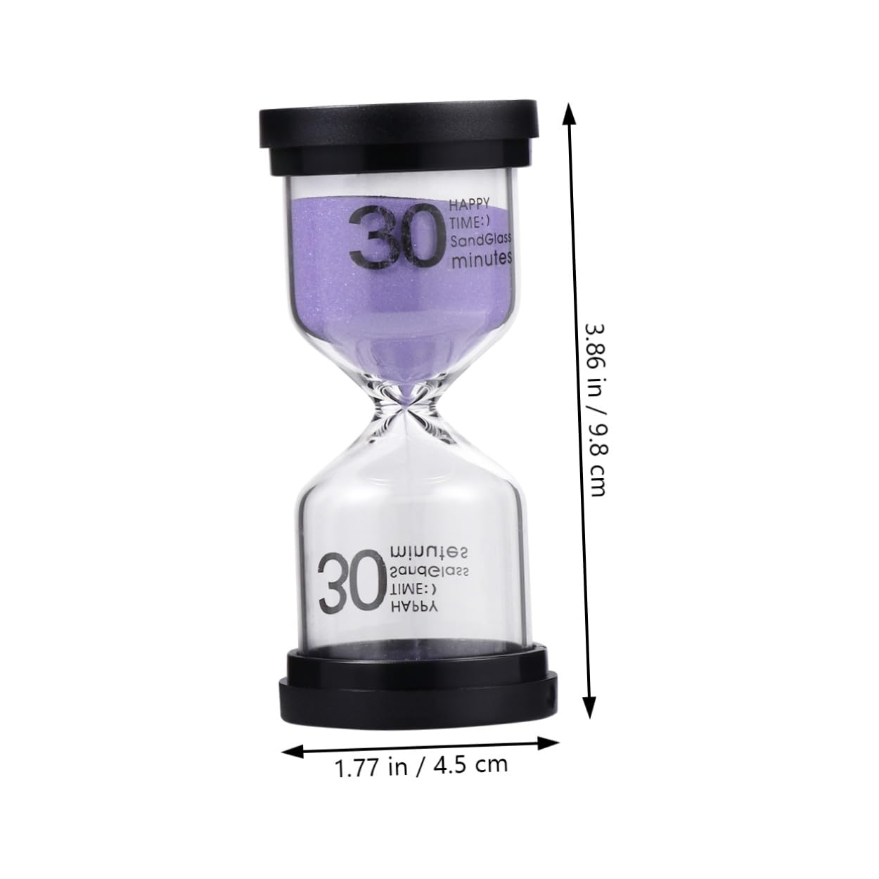 MAGICLULU Set Di 6 Timer A Clessidra Compatti Da Tavolo in Plastica E Per Casa E Ufficio Giocattolo Educativo Per Ragazzi E Ragazze Gestione Quotidiana Del Tempo
