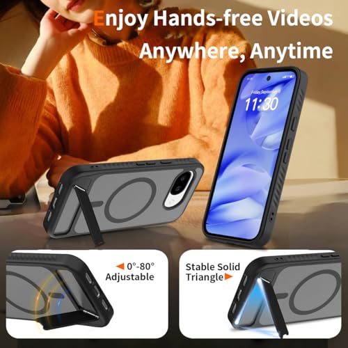 for Google Pixel 10a Case with Screen Protector,Black - image 3