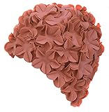 Fabricado en Polonia. Aqua-Speed Bloom Latex s Gorro de natación, Hombre, Rosa, Talla única