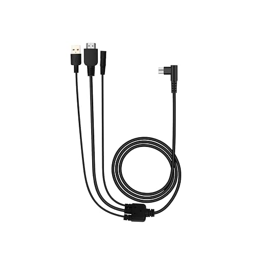 3-in-1 Cable Suitable for Huion KAMVAS Pro 12/13/16 Graphics Drawing Monitor
