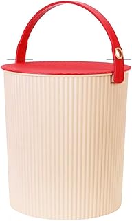 Seau de Rangement à Usages Multiples Panier de Rangement Seau de Rangement Tabouret de Rangement avec Couvercle Peut S'Asseoir sur le Tabouret de Baril 5 Couleurs Panier de Rangement en Option, Jian