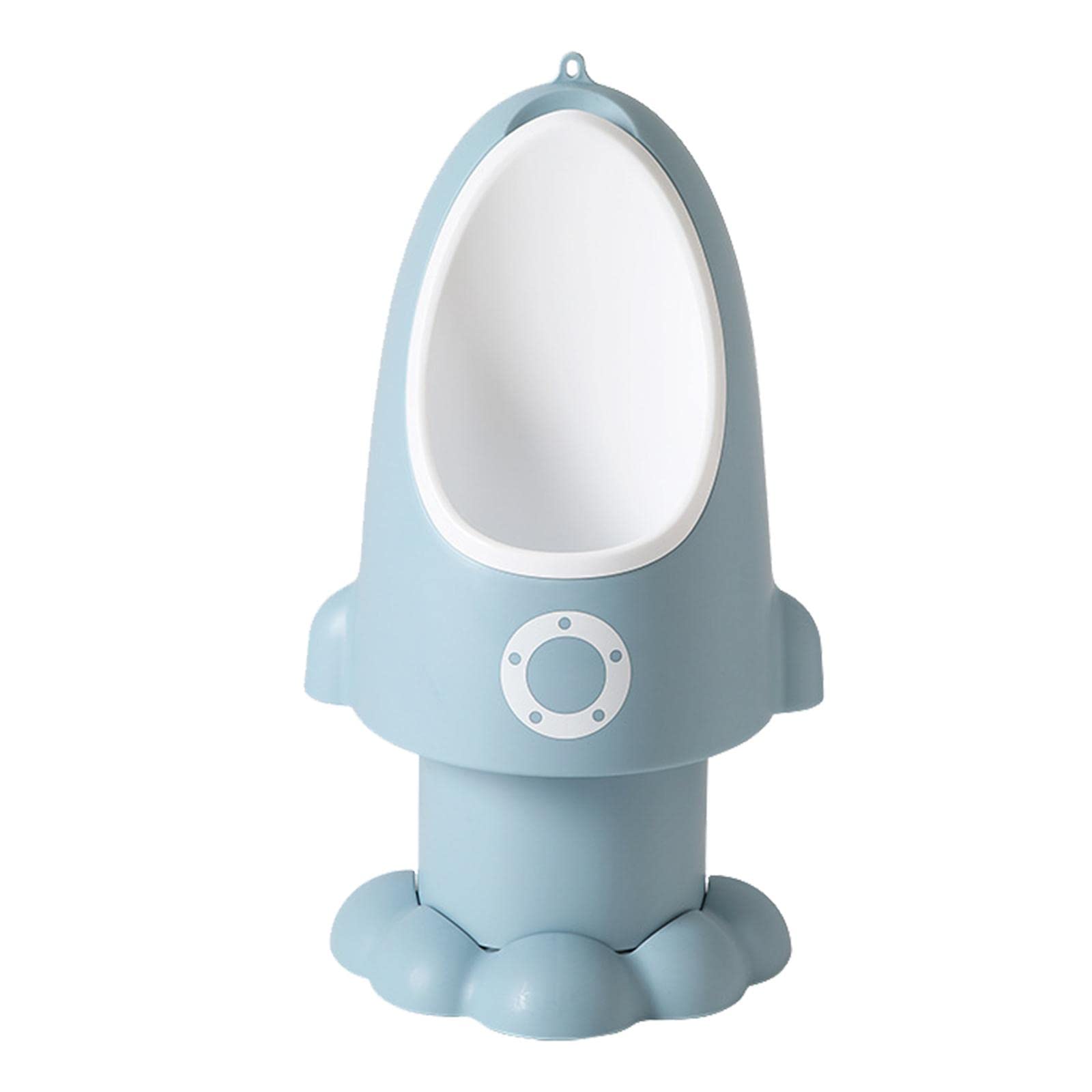 Urinario Entrenador para Niños Pequeños Orinal Infantil Montado Pared Altura Ajustable Forma Ergonómica Y Desmontable Material PP Adecuado P, Gris