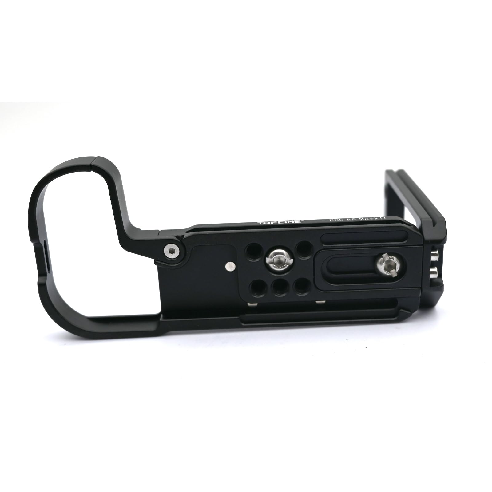 R5II L-Platte kompatibel für Canon EOS R5 Mark II L-Halterung mit Schnellwechsel-Arca-Platte, vertikaler und horizontaler Schussschalter für Canon R52, Schutzgehäuse, direkt für DJI RS4 Pro RS4 RS3