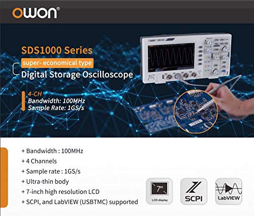 OWON SDS1000 Series features overview
