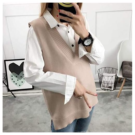 Spring Fashion Hooded Top Generous Temperament 2020 Kvinnor Tröja Vår Höstull Vest Ärmlös O-Neck stickade västar Lång sektioner Poullover Vest Kvinna Jumper Pull Femme bekväm och mångsidig