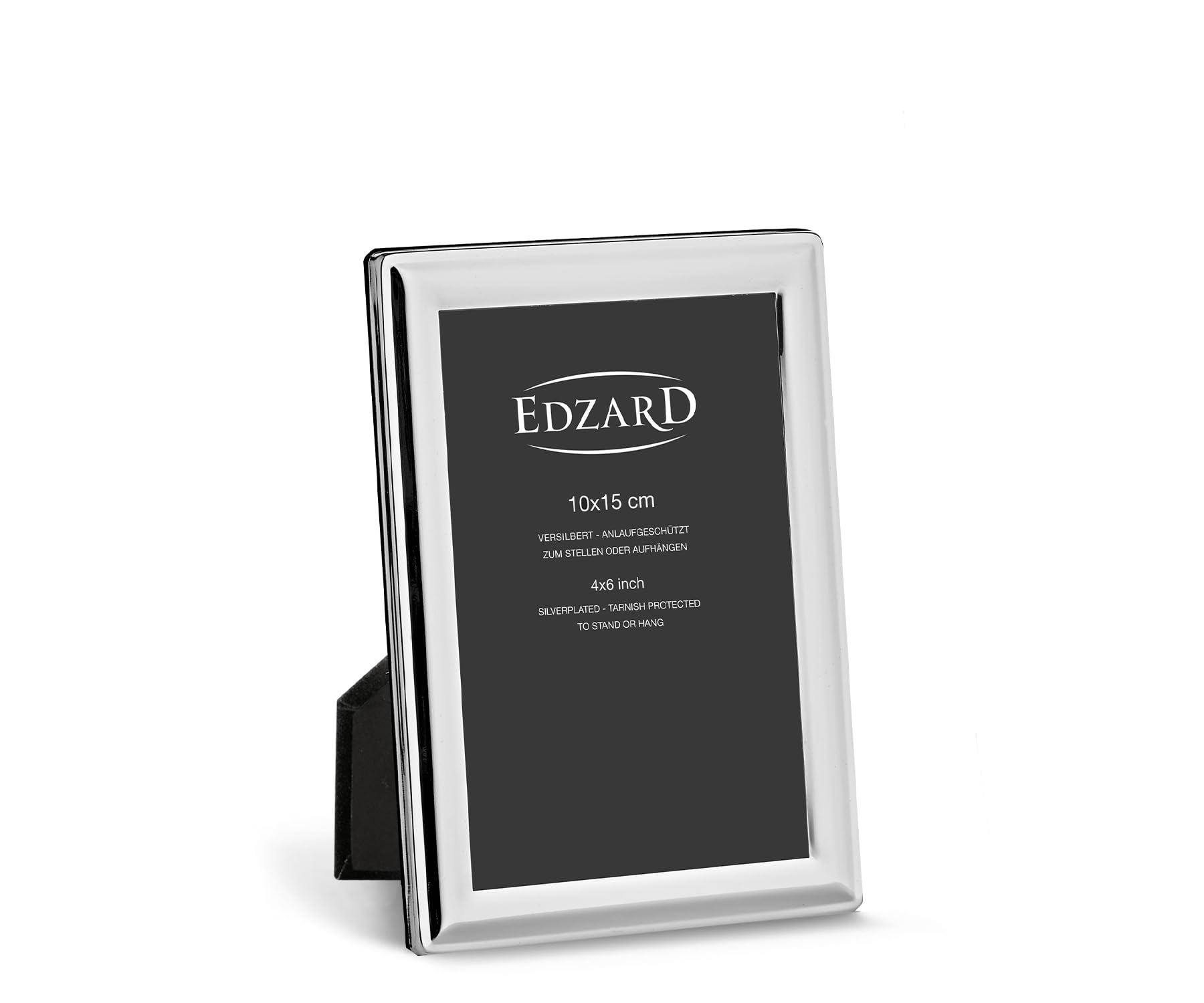 EDZARD Marco de fotos Terni (foto 10x15 cm) bañado en plata antideslustre