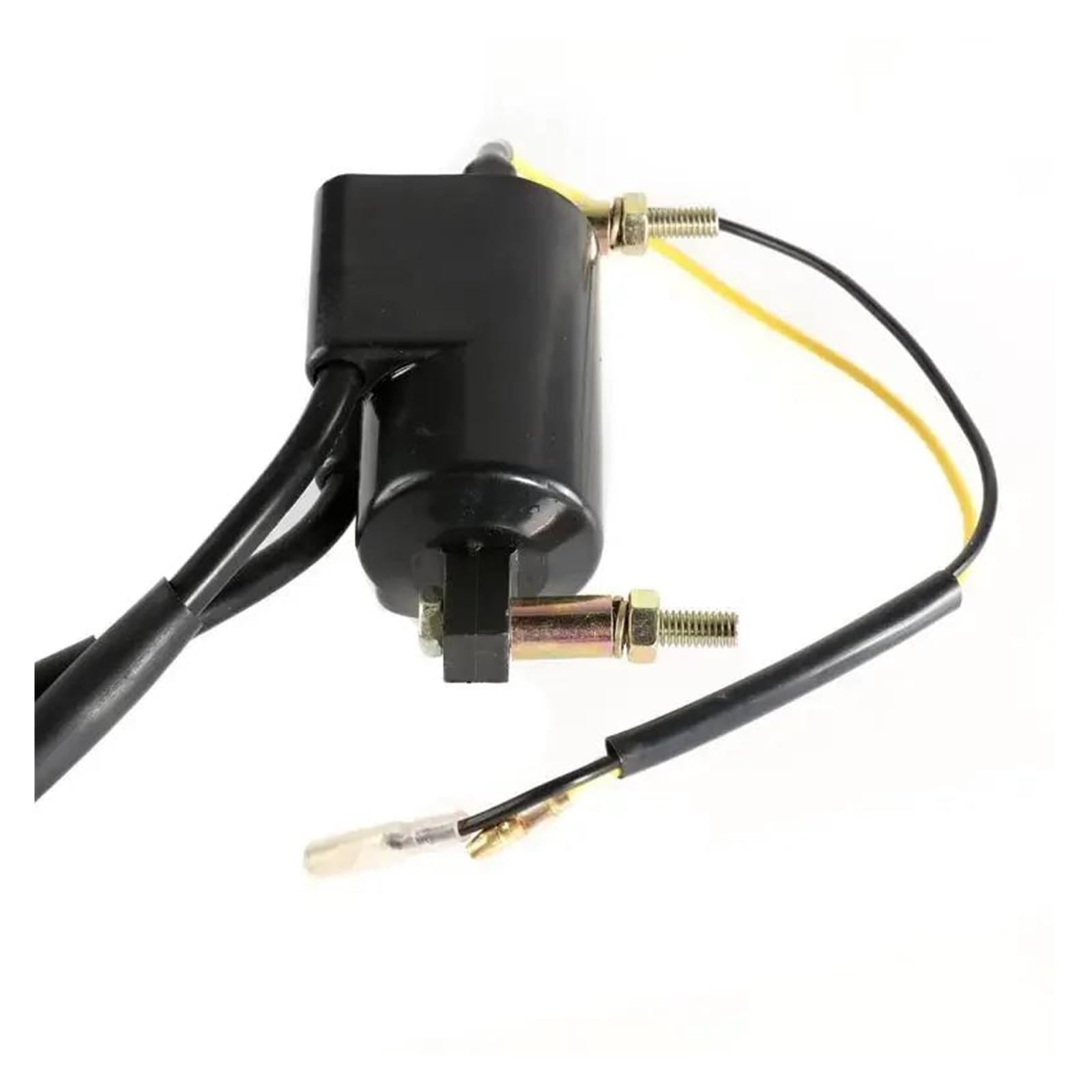 Zapłon motocyklowy Pasuje do Suzuki GS550 GS750 GS850 GS1000 2 podwójne wyjście + 4 Ohm cewki z nasadkami świec zapłonowych zestaw cewek zapłonowych Przekaźnik cewki zapłonowej