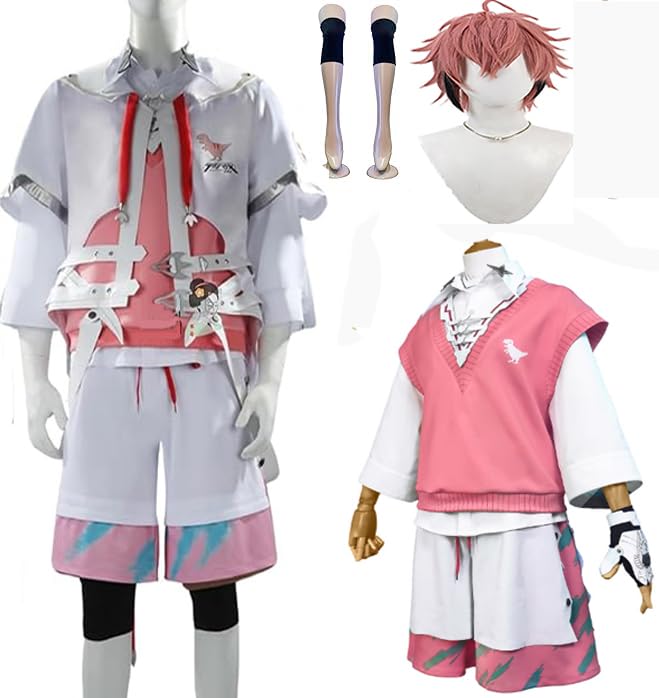 にじさんじ 赤城ウェン 変身前　コスプレ 衣装＋ウィッグ にじさんじ 赤城ウェン 変身前 コスプレ 衣装＋ウィッグ