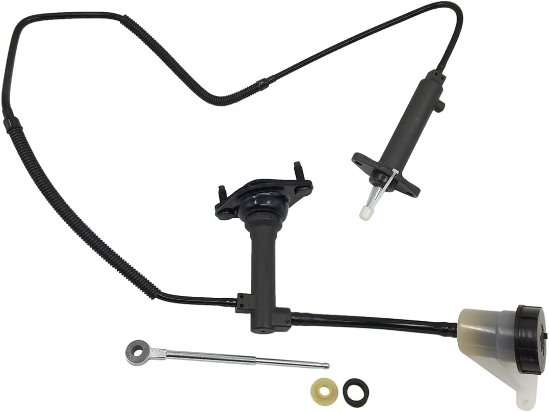 CC649027 Clutch Master and Slave Cylinder Assembly Compatible with Dodge Ram 2500 Pickup 3500 Pickup 1998-1999 52107620AB